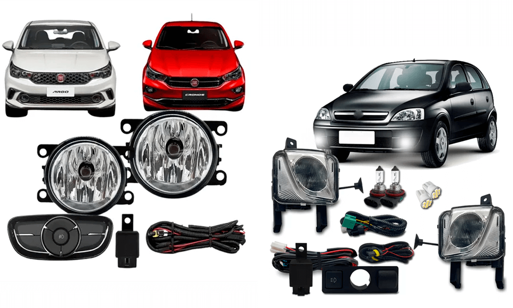 Kit de Farol de Milha